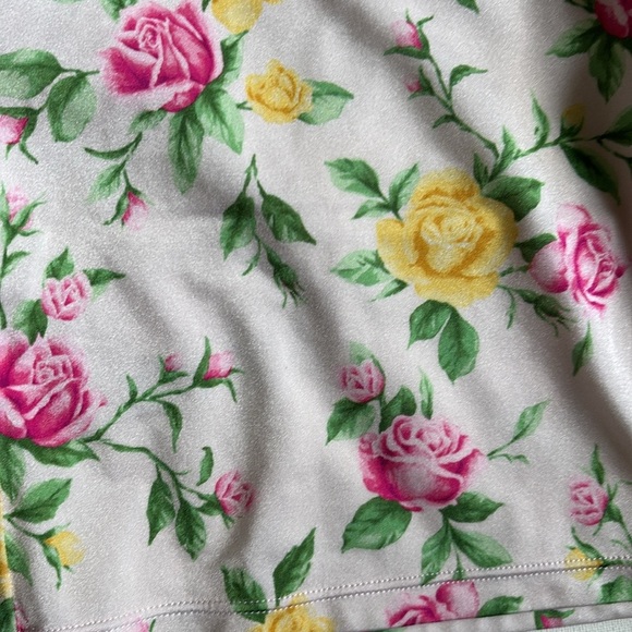 Janie and Jack Floral Long Sleeve Rashguard Top with Ruffle Details  - 2T - Picture 4 of 7